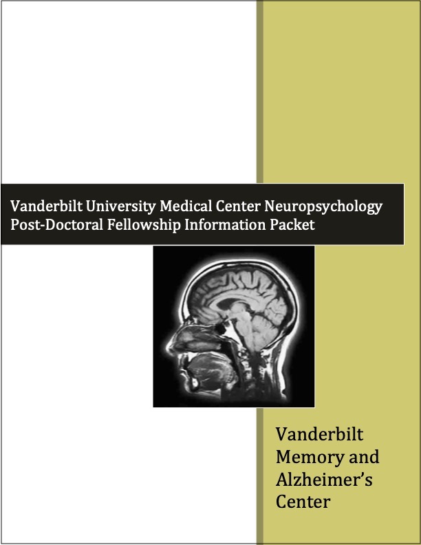 Training Vanderbilt Memory and Alzheimer's Center